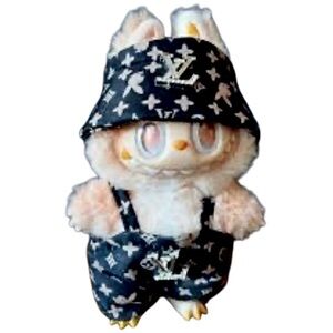 Color options in Designer labubu with Monogram Outfit